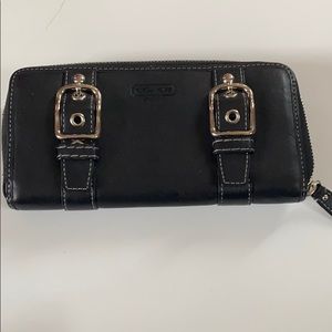 Coach leather wallet